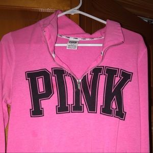 PINK Victoria Secret Half Zip